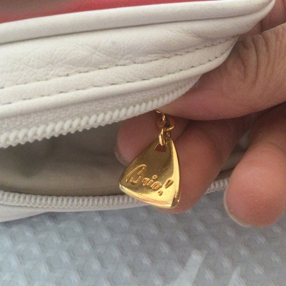 Vintage leather Crossbody red and white - Picture 4 of 9